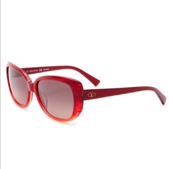 Valentino Accessories - NWT! Valentino Red Sunglasses